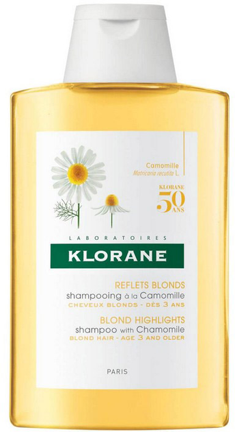 Szampon do oczyszczania włosów Klorane Brightening Shampoo With Camomile 400 ml (3282779028400) - obraz 1