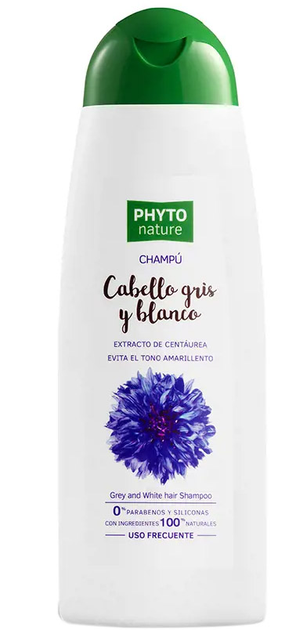 Шампунь Phyto Nature Gray & White Hair Shampoo 400 мл (8414152411058) - зображення 1