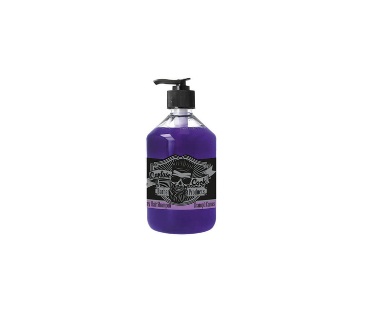 Szampon do włosów jasnych i siwych Eurostil Captain Cook Silver Shampoo 500 ml (8423029078850) - obraz 2