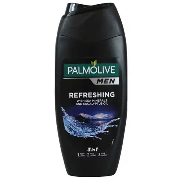 Szampon do odświeżania włosów Palmolive Men Refreshing Shampoo And Shower Gel 250 ml (8003520030702) - obraz 2