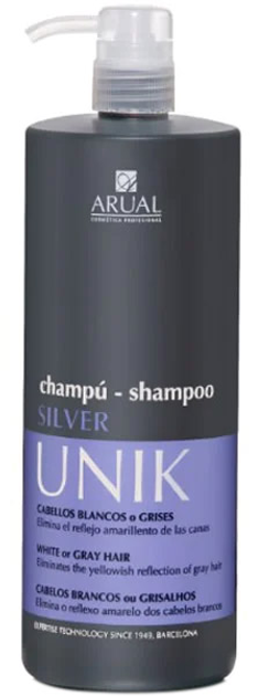 Szampon Arual Unik Silver Shampoo 1000 ml (8436012782443) - obraz 1