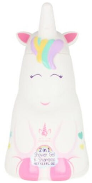 Szampon-żel dla niemowląt Cartoon Eau My Unicorn Shower Gel & Shampoo 400 ml (8411114084725) - obraz 1