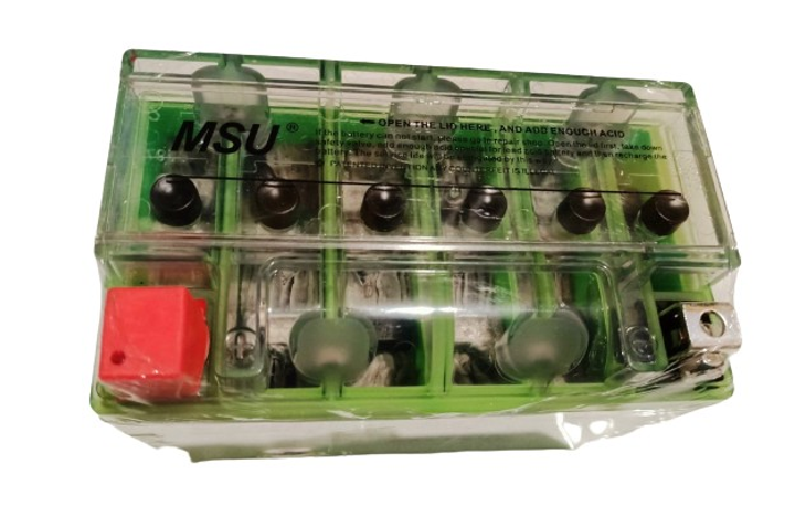 Акумулятор 12V9Ah YTX9A-BS GEL гелевий MSU - зображення 2