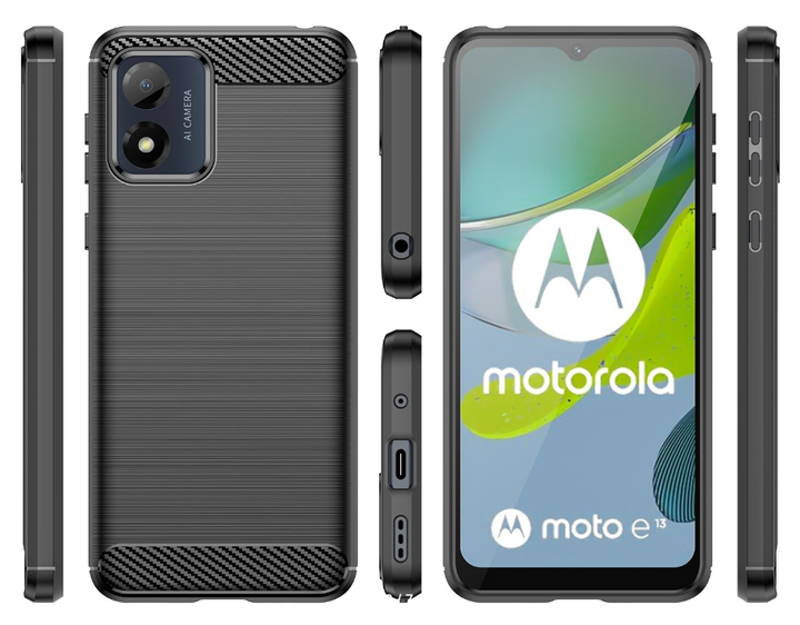 Защитный чехол-бампер для Motorola Moto E13 - изображение 2