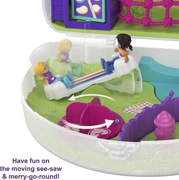 Игровой набор Полли Покет Polly Pocket Rainbow Dream Карманный Мир Радужная мечта (GKJ65) - изображение 2