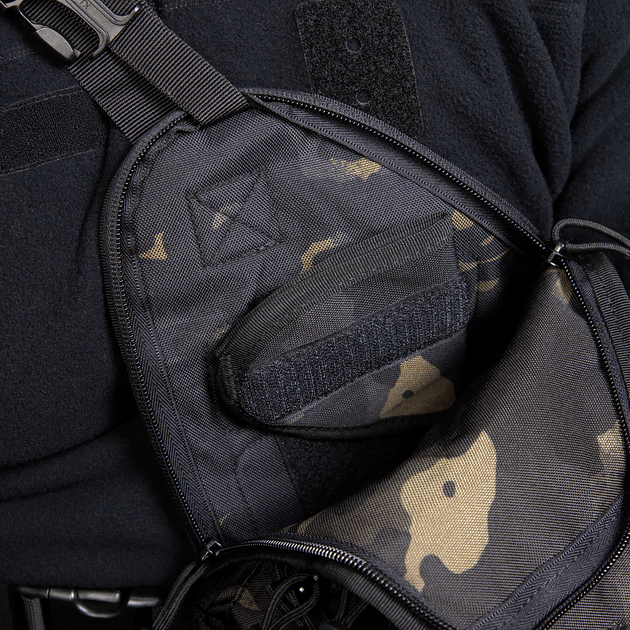 Сумка Gunner Sling Multicam Black (6662), - зображення 7