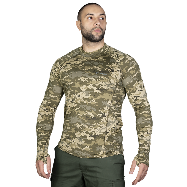 Лонгслив тактичечкий мужская футболка с длинным рукавом для силовых структур (S) ММ14 TR_7028(S) - изображение 2