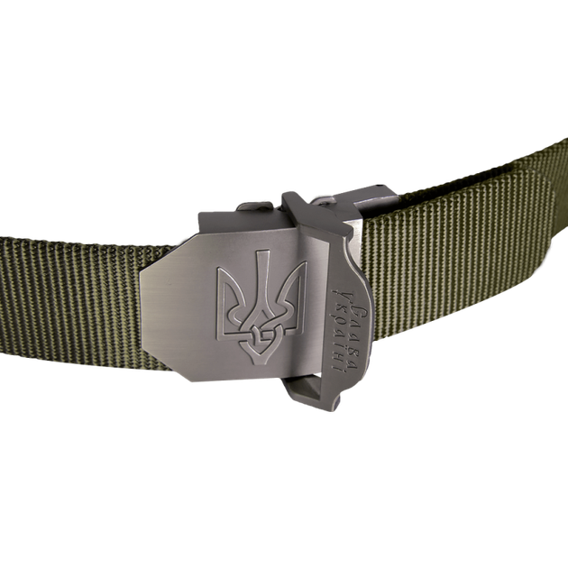 Ремінь розвантажувальний офіцерський швидкозмінна портупея 125см 5903 Олива (OPT-4951) - Фото 5 Ремінь розвантажувальний офіцерський швидкозмінна портупея 125см 5903 Олива (OPT-4951) - зображення 5
