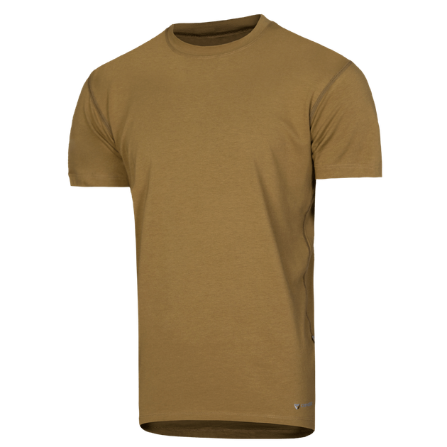 Футболка мужская тактическая полевая повседневная футболка для спецсужб S Койот TR_2409S - изображение 1