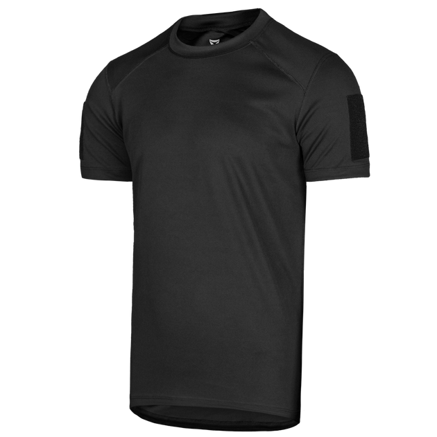 Футболка чоловіча тактична польова повсякденна футболка для спецсужб (L) Чорний TR_7094 (L) - зображення 1