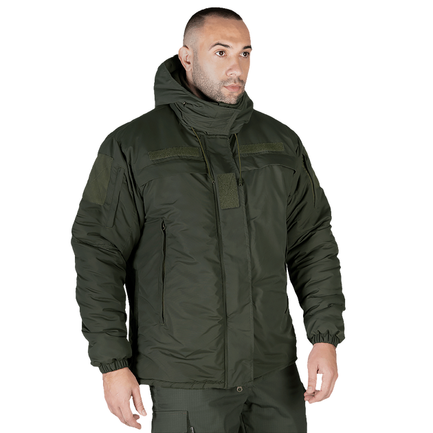 Куртка тактическая полевая износостойкая теплый верх для силовых структур M Олива TR_6557M - изображение 2