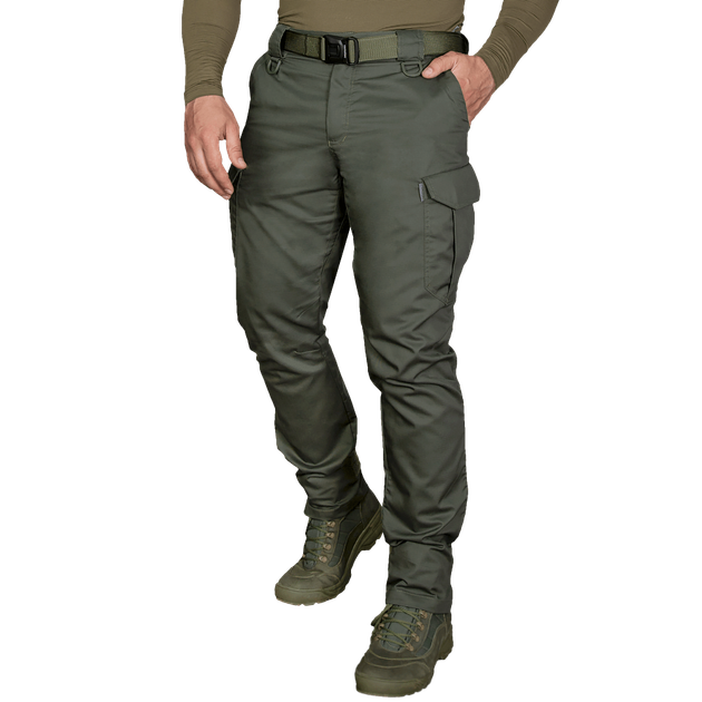 Штаны тактические полевые износостойкие штаны для силовых структур (S) Олива TR_7083(S) - изображение 2