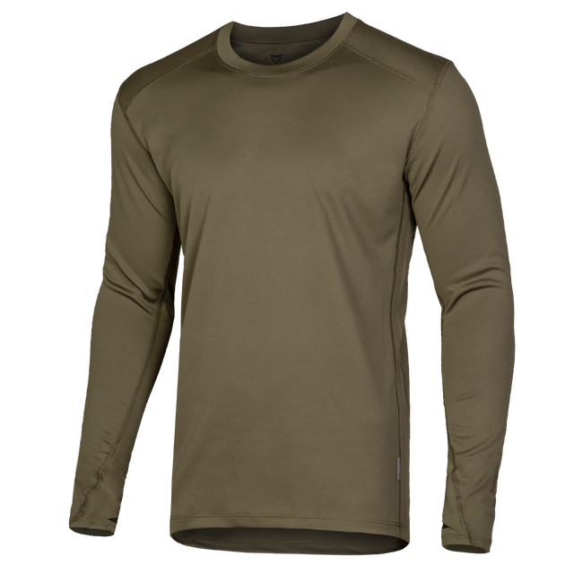 Лонгслив тактичечкий мужская футболка с длинным рукавом для силовых структур M Олива TR_7044M - изображение 1