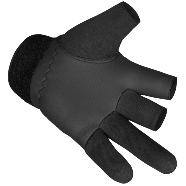 Рукавички тактичні польові універсальні рукавиці для мисливців та силових структур M Чорний TR_6605M - зображення 2