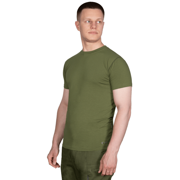 Футболка мужская тактическая полевая повседневная футболка для спецсужб XXL Зеленый TR_2408XXL - изображение 2