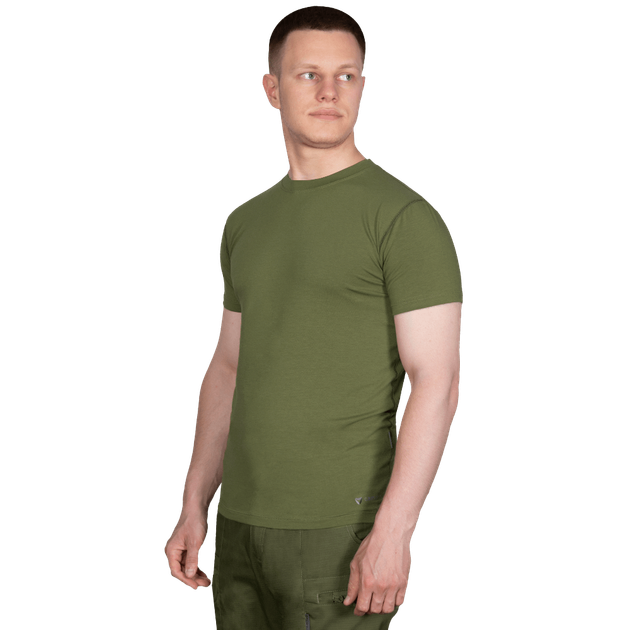 Футболка мужская тактическая полевая повседневная футболка для спецсужб M Зеленый TR_2408M - изображение 2