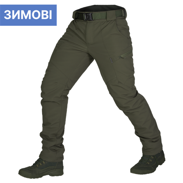 Штани тактичні чоловічі зносостійкі похідні штани для силових структур KOMBAT XXL Олива TR_6614XXL - зображення 1