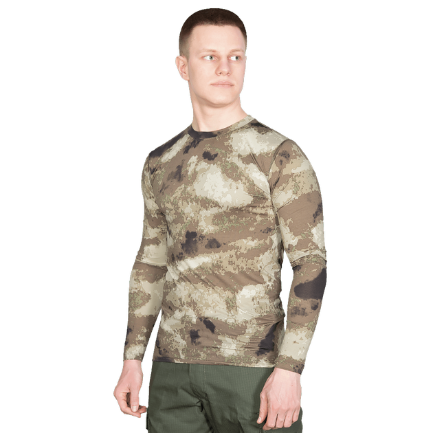 Чоловічий лонгслів тактичний чоловіча футболка з довгим рукавом для силових структур M A-Tacs Au TR_2206M - зображення 2