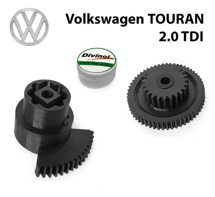 Ремкомплект Шестерні клапана EGR Volkswagen Touran 2.0 TDI 2005-2010 (03G131501) - зображення 1