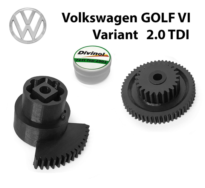 Ремкомплект Шестерні клапана EGR Volkswagen Golf VI Variant 2.0 TDI 2009-2013 (03G131501) - зображення 1