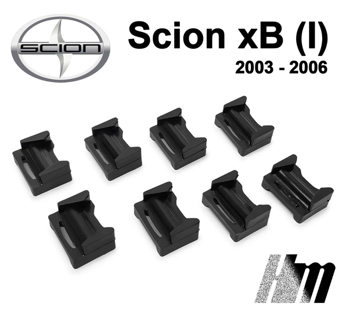 Ремкомплект обмежувача дверей Scionö (I) 2003 до 2006 фіксатори вкладки втулки сухарі - Фото 4 Ремкомплект обмежувача дверей Scionö (I) 2003 до 2006 фіксатори вкладки втулки сухарі - зображення 4