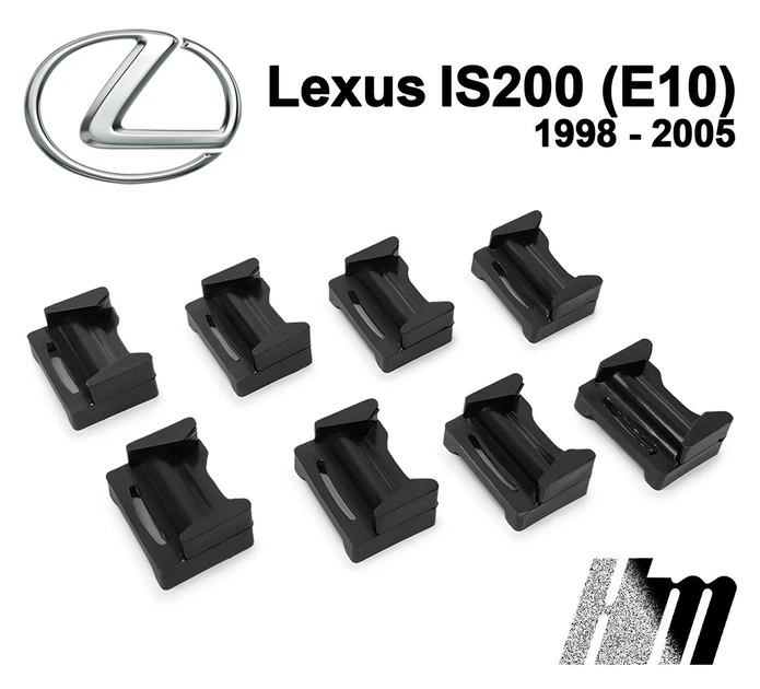 Ремкомплект обмежувача дверей Lexus IS200 (E10) 1998 до 2005 фіксатори вкладки втулки сухарі - зображення 4