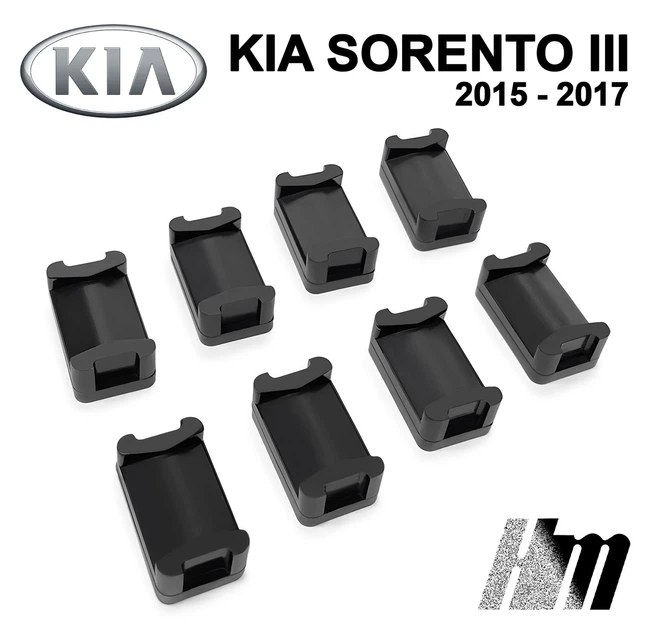 Ремкомплект обмежувача дверей KIA SORENTO (III) 2015 до 2017 фіксатори вкладки втулки - зображення 4
