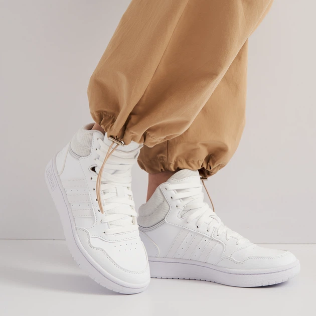 Женские демисезонные ботинки низкие Adidas Hoops 3.0 Mid W GW5457 40.5 (7UK) 25.5 см Ftwwht/Ftwwht/Dshgry (4065418374873) - Фото 7 Женские демисезонные ботинки низкие Adidas Hoops 3.0 Mid W GW5457 40.5 (7UK) 25.5 см Ftwwht/Ftwwht/Dshgry (4065418374873) - изображение 7