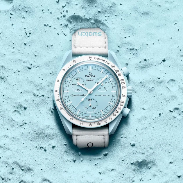 Omega × Swatch Mission to Uranus Наручний годинник Swatch x Omega Bioceramic MoonSwatch Collection