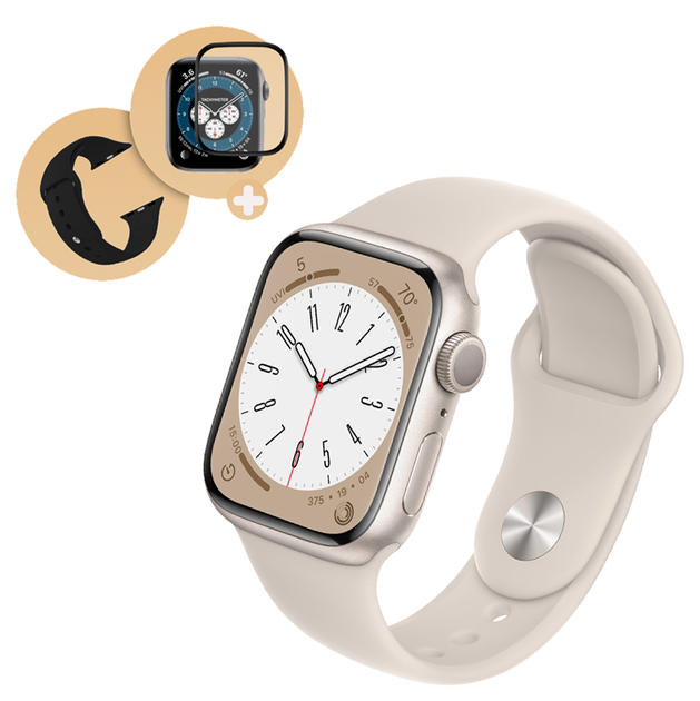 Розумний смарт годинник AirPro GS9 Pro Max (OLED) 45mm Premium Smart Watch Series 8 Gold + Укр меню Aluminium + ремінець і захисна плівка в подарунок - Фото 1 Розумний смарт годинник AirPro GS9 Pro Max (OLED) 45mm Premium Smart Watch Series 8 Gold + Укр меню Aluminium + ремінець і захисна плівка в подарунок - зображення 1