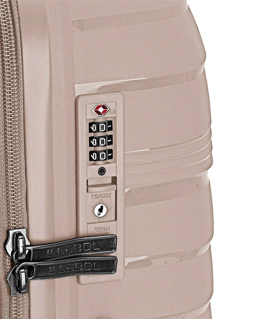 Чемодан Gabol Kiba (L) Beige (122047-006) (930304) (8425126230179) - Фото 6 Чемодан Gabol Kiba (L) Beige (122047-006) (930304) (8425126230179) - изображение 6