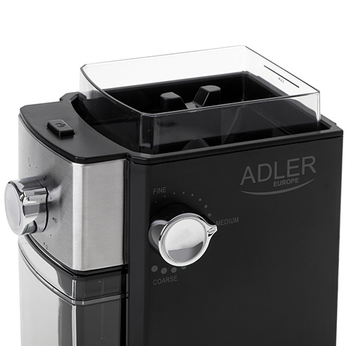 Кавомолка електрична жорнова Adler AD 4450 - Фото 5 Кавомолка електрична жорнова Adler AD 4450 - зображення 5