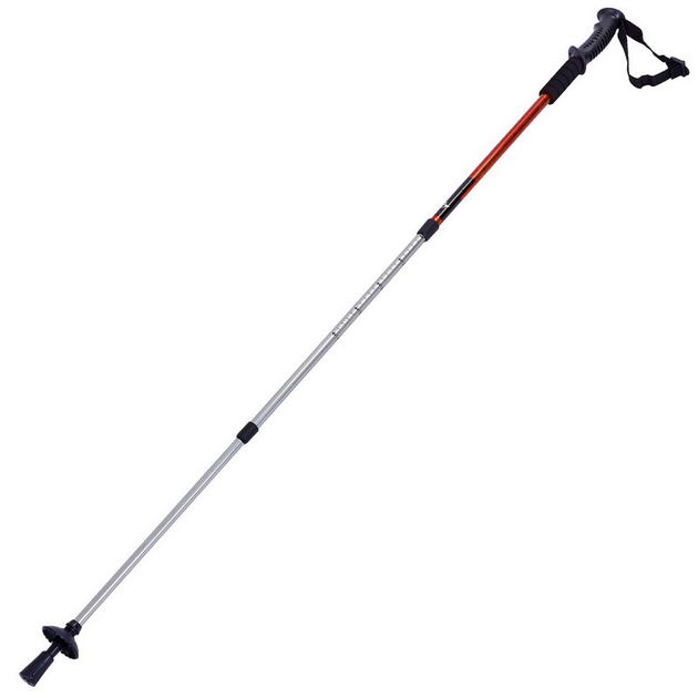 Палка для скандинавской ходьбы EasyFit SR красная (треккинговые ...