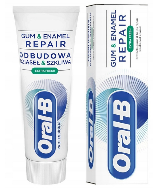 Зубна паста Oral-B Professional Gum & Enamel Pro-Repair Extra Fresh 75 мл (8001090786494) - зображення 1