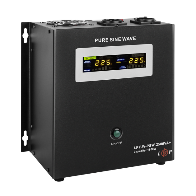 ИБП LogicPower LPY-W-PSW-2500VA+(1800Вт)10A/20A с правильной синусоидой 24В - Фото 3 ИБП LogicPower LPY-W-PSW-2500VA+(1800Вт)10A/20A с правильной синусоидой 24В - изображение 3