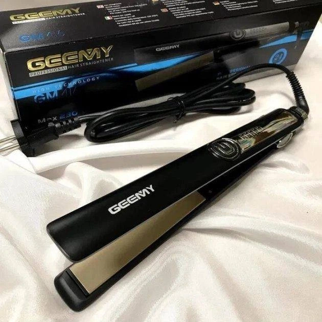 Вирівнювач випрямляч для волосся Gemei GM-416 35вт 5температурних режимів - зображення 6