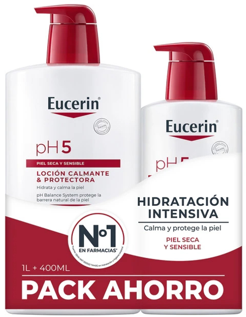 Набор для ухода за лицом Eucerin Ph5 Soothing Protective Lotion ...