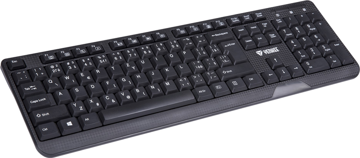 Клавіатура дротова YENKEE YKB 1002CS USB Black (YKB 1002CS) - зображення 2