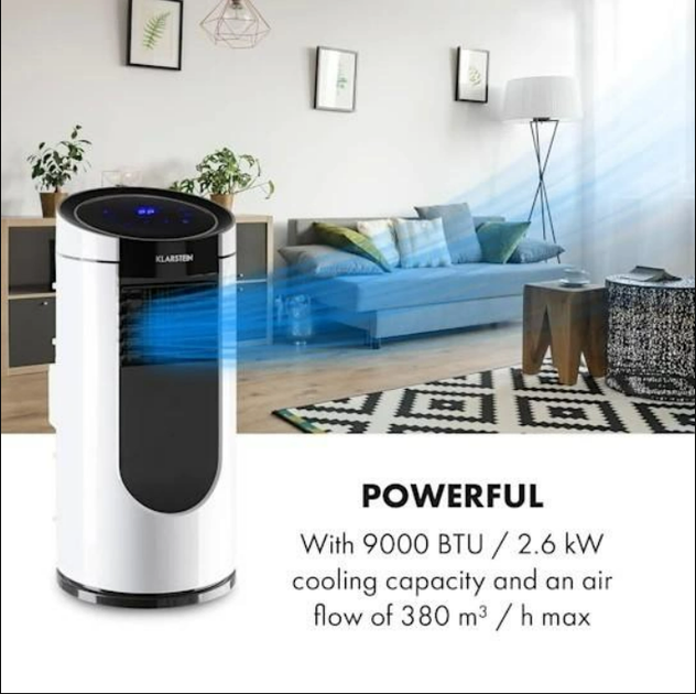 Мобильный кондиционер Klarstein Metrobreeze Miami 9000BTU - изображение 4
