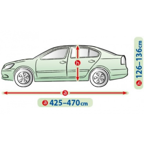 Чехол-тент для автомобиля Kegel-blazusiak Mobile Garage размер M Sedan (5-4111-248-3020) - изображение 2