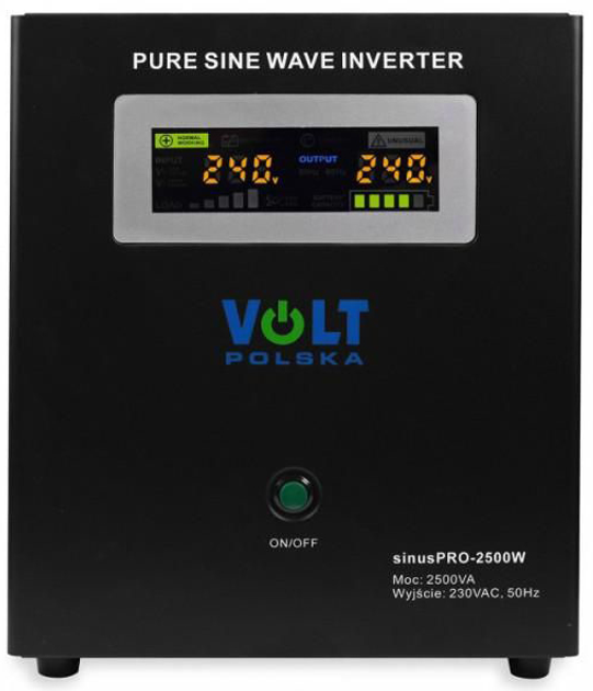 ИБП Volt Polska SINUS PRO 2500 W 24/230V (1800/2500W) – фото, отзывы ...