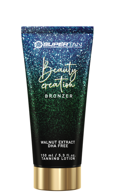 Крем для загара в солярии Supertan Beauty Creation с тиразином, меланином и грецким орехом - Фото 1 Крем для загара в солярии Supertan Beauty Creation с тиразином, меланином и грецким орехом - изображение 1