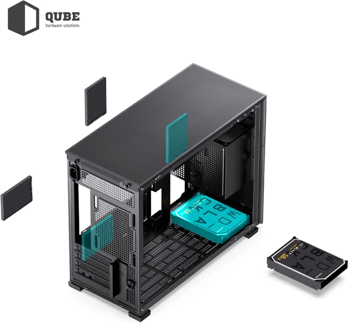 Корпус Jonsbo D31 MESH Black - зображення 11