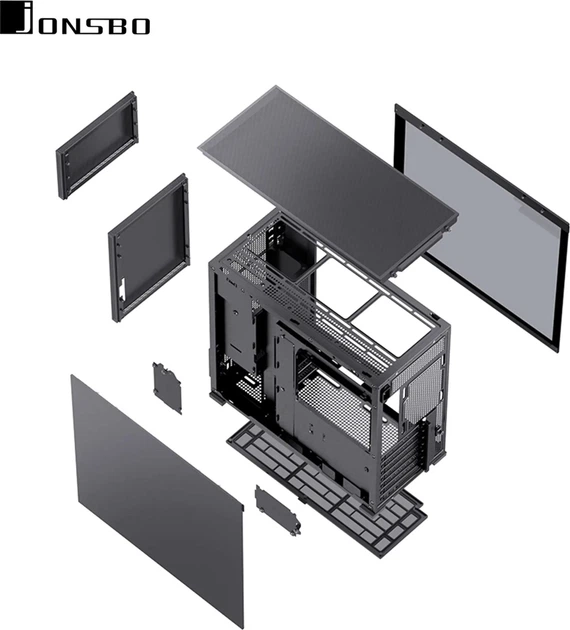 Корпус Jonsbo D41 MESH Black - изображение 16