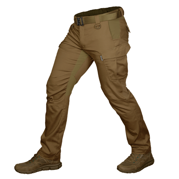 Штани тактичні польові зносостійкі штани для силових структур S Койот (OPT-33801) - зображення 1