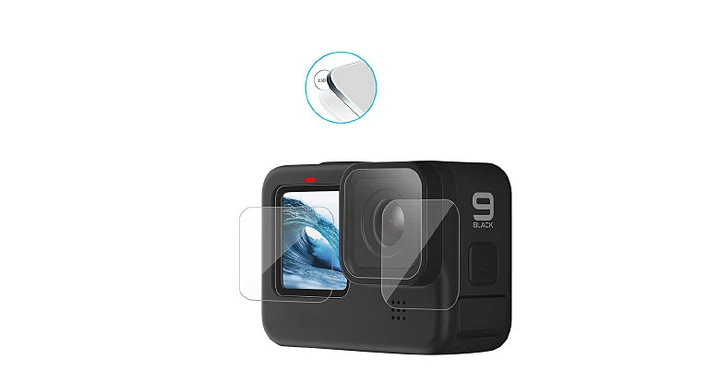 Защитное стекло TELESIN для GoPro HERO9/10 Black (11378) - изображение 7