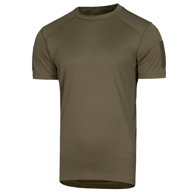 Футболка тактическая мужская летняя повседневная футболка для силовых структур XXXL Олива (OPT-6561) - изображение 1