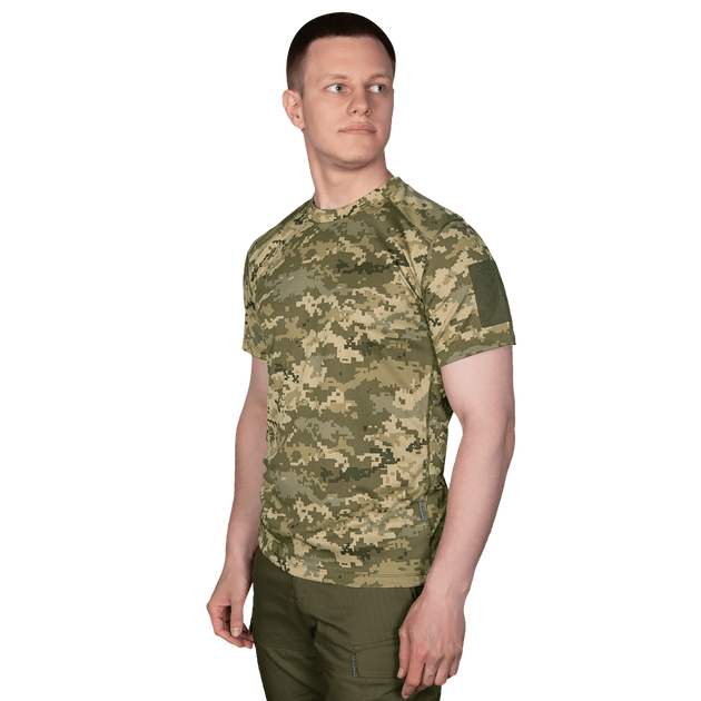 Футболка чоловіча тактична польова повсякденна футболка для спецсужб (M) ММ14 (OPT-8341) - зображення 2