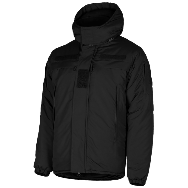 Куртка тактична польова зносостійка теплий верх для силових структур XL Чорний (OPT-46521) - зображення 1