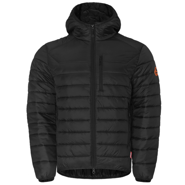 Пуховик легкий тактический стебанная куртка эргономического кроя S Черный (OPT-45201) - изображение 1